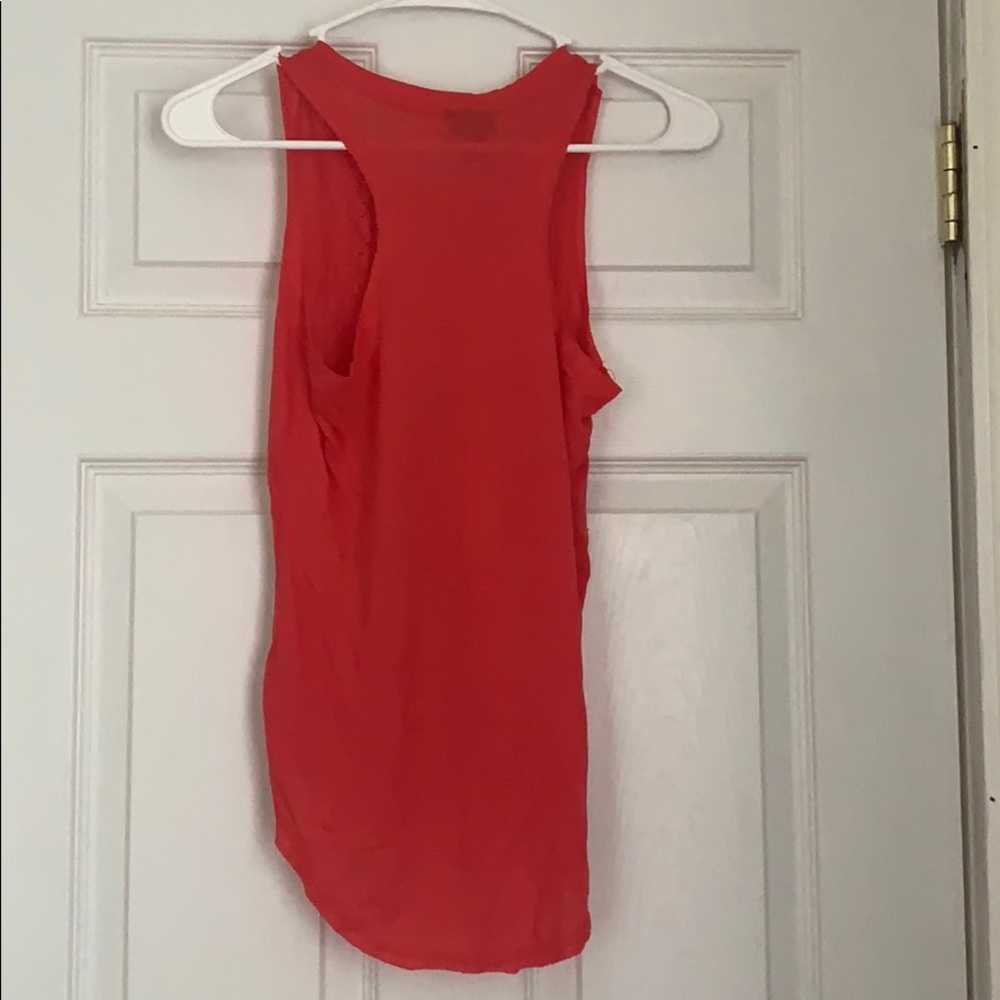 Red Patterned Tank Top Rue 21 - Picture 2 of 3